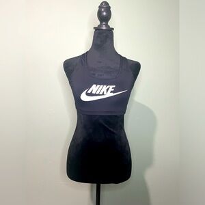 Nike Dri-Fit Black Sports Bra | Size S (Fits XS/S)